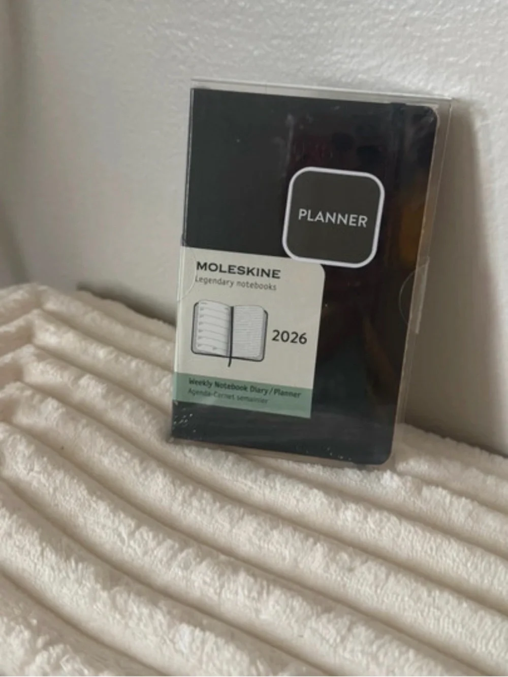 Moleskine Black Weekly Planner 2026